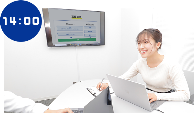 広告会社との打ち合わせ